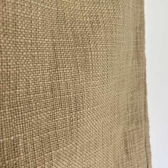 Sz‎ 4- Club Monaco Cotton Tweed Tan Lined  Metal Stud Embellishment Pencil Skirt - Picture 10 of 15